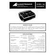 AUDIOTRONICS MODEL 160 Manual de Servicio